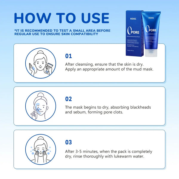 Glow & Go Blue Mud Mask